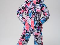 Комбинезон текстильный с полиуретановым покрытием для девочек