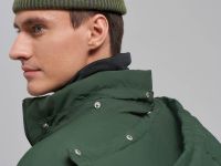 Утепленная куртка с воротником-стойкой