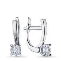 Серьги из серебра э0612сг07176900