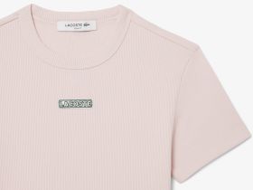 Женская хлопковая футболка Lacoste Urban