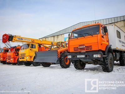 Новая специализированная техника отправится в арктические районы Якутии для обслуживания дорог