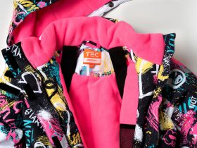 Комбинезон текстильный с полиуретановым покрытием для девочек