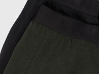 Трусы-транки со средней посадкой, 2 шт., Зеленый