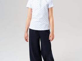 Футболка-поло для девочки