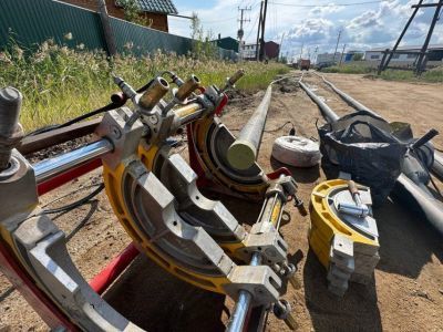 В Гагаринском округе Якутска заменили аварийный участок газопровода 1996 года