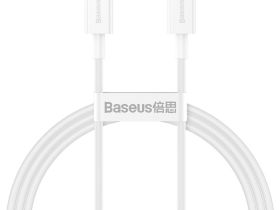 Кабель Baseus Superior Series 20W (Type-C) на (Lightning) (CATLYS-C02) 200см силикон (белый)