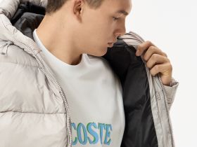 Мужская короткая куртка-пуховик Lacoste