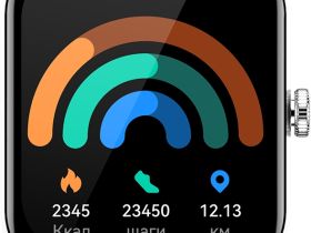 Умные часы Elari SE G12 Серебристые