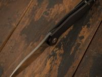 Складной нож CJRB Agave, сталь D2, рукоять G10, черный