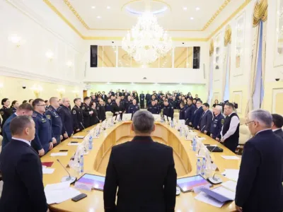 В Якутии отметили 15-летие государственной противопожарной службы