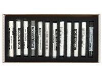 Набор сухой пастели, мягкой Koh-I-Noor "Toison Dor" 12 цв серые оттенки