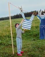 Свободные джинсы с накладными карманами для мальчика Глория Джинс