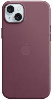 Клип-кейс Apple FineWovenс MagSafe для Apple iPhone 15 Plus Бордовый