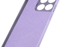 Клип-кейс Krutoff Silicone для HONOR X7d Фиолетовый