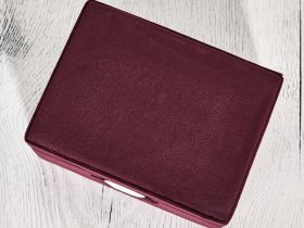 Шкатулка Pellegrino, бордо