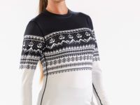 Термобелье футболка COZY FAIRISLE CREW NECK женская