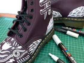 Набор маркеров UNI POSCA PC-3M "Стандартные цвета" 6 шт 0,9-1,3 мм, в пластиковой упаковке