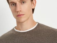 Джемпер прямого силуэта с добавлением шерсти