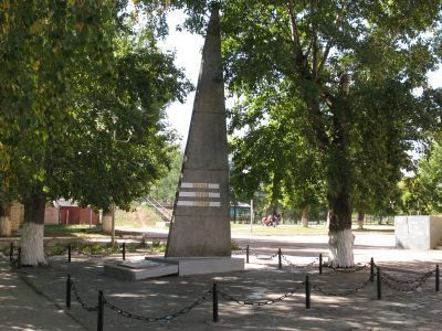 Братская могила красных партизан и активных бойцов за установление Советской власти на Дону