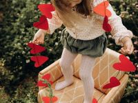 Гирлянда-растяжка бумажная Paper Monstr "Сердечки"