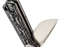 Складной нож Dr.Tech W3897MG, сталь D2, рукоять микарта, Pattern gray