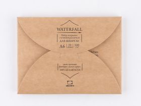 Набор открыток Малевичъ "Waterfall" А6 20 л 300 г, 100% целлюлоза, мелкое зерно