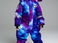 Зимний комбинезон из мембранной ткани для девочки