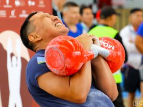 Гиревик Руслан Лугинов стал четырехкратным чемпионом Игр Манчаары