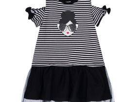 Платье трикотажное для девочек