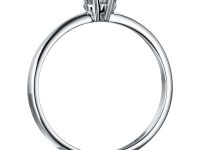 Помолвочное кольцо из серебра э0612кц04203092_white