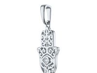 Классическая подвеска из серебра э0612пд05184300_white