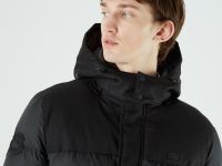 Мужская двусторонняя стеганая куртка Lacoste свободного кроя с подкладкой