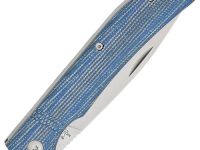 Складной нож Bear & Son Cutlery Slip Joint, сталь D2, рукоять микарта, синий