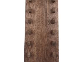 Подставка для коллекции из 7-ми ножей Woodinhome HKS0207OM, дуб, красно-коричневый