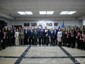 В здании Ил Тумэна отрылась фотовыставка «Хроники террора украинского неонацистского режима»