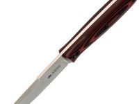 Туристический нож Kizlyar Supreme Colada SW, сталь СPM-S35VN, рукоять G10, красный