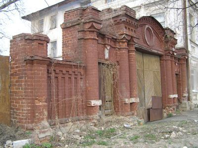 Ворота ограды