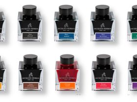 Чернила в банке Herbin Prestige, 50 мл, Violet bor?al Фиолетовый