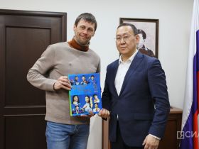 Олимпийские чемпионы Никита Крюков и Александр Бессмертных обсудили развитие лыжного спорта в Якутии