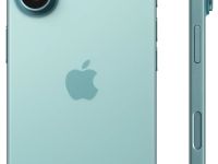 Смартфон Apple iPhone 16 256 ГБ Бирюзовый (nanoSIM+eSIM, без RuStore)