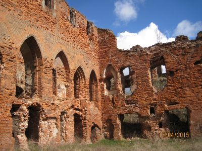 Руины замка "Рагнит"