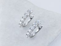 Серьги из белого золота э4712сг12200016