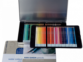 Набор карандашей акварельных Talens "Van Gogh" 60 цв в метал кор