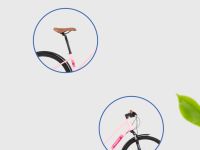 Женский велосипед Titan Racing Transporter Madison, год 2024, цвет Розовый, ростовка 17