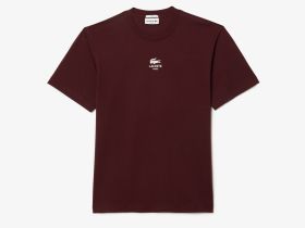 Хлопковая футболка Lacoste унисекс