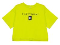 Фуфайка трикотажная для девочек (футболка)