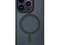 Чехол-накладка Wiwu Magsafe (ZKK-012) для Apple iPhone 15 пластиковый (зеленый)