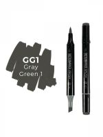 Маркер двухсторонний на спиртовой основе Sketchmarker Brush Цвет Серо зеленый 1