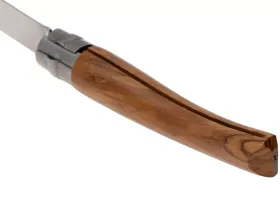 Нож филейный Opinel №8, нержавеющая сталь, рукоять оливковое дерево