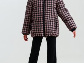 Куртка текстильная с полиуретановым покрытием для девочек